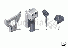 Part Diagram for Rolls Royce 64 11 6933052