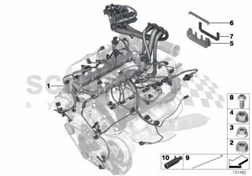 Part Diagram for Rolls Royce 12 51 7561048