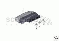 Part Diagram for Rolls Royce 61 31 9218381