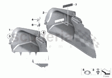 Part Diagram for Rolls Royce 51 47 7250347
