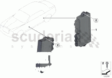 Part Diagram for Rolls Royce 61 13 0150638