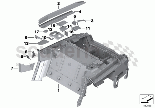 Part Diagram for Rolls Royce 41 21 7237020