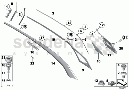Part Diagram for Rolls Royce 51 44 7250029