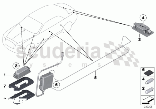 Part Diagram for Rolls Royce 63 31 6972605