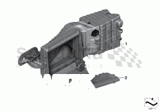 Part Diagram for Rolls Royce 64 11 9187290