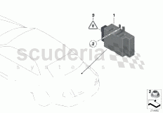 Part Diagram for Rolls Royce 61 13 1393704
