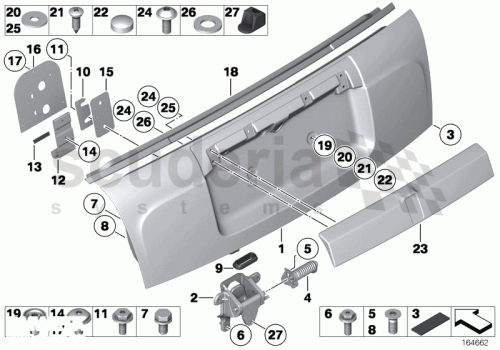 Part Diagram for Rolls Royce 51 24 7149458