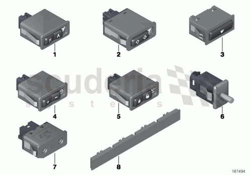 Part Diagram for Rolls Royce 61 31 0143453