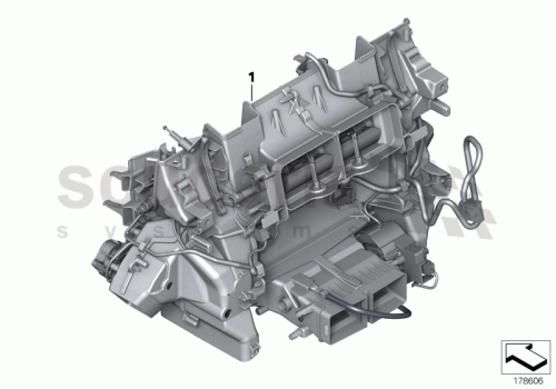 Part Diagram for Rolls Royce 64 11 9201774
