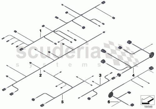 Part Diagram for Rolls Royce 61 12 9213221