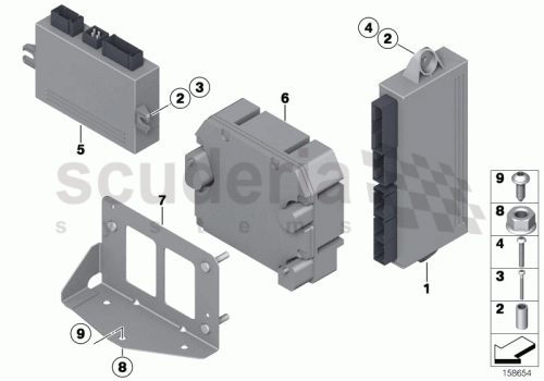 Part Diagram for Rolls Royce 61 35 0432499