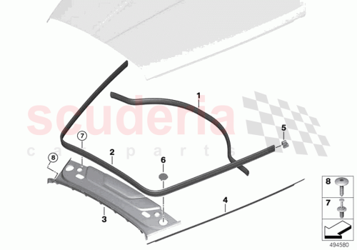 Part Diagram for Rolls Royce 51769466358