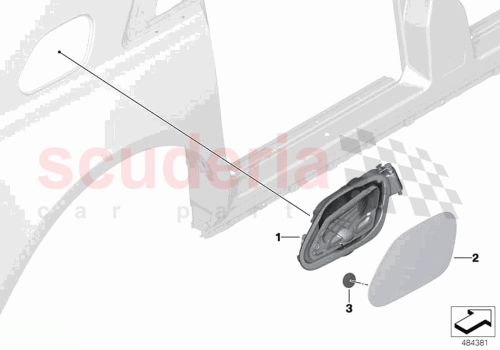 Part Diagram for Rolls Royce 51177446748