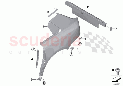Part Diagram for Rolls Royce 41008496975