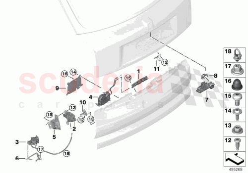 Part Diagram for Rolls Royce 51249482990