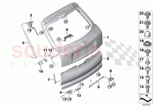 Part Diagram for Rolls Royce 07147291741