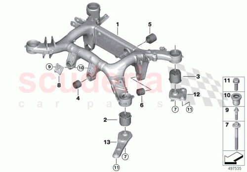 Part Diagram for Rolls Royce 33316798728