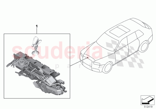 Part Diagram for Rolls Royce 51135A2EF29