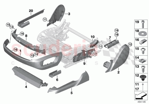 Part Diagram for Rolls Royce 52107346532