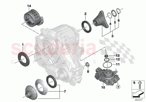 Part Diagram for Rolls Royce 27108637596