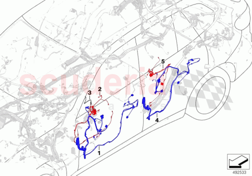 Part Diagram for Rolls Royce 61128717841