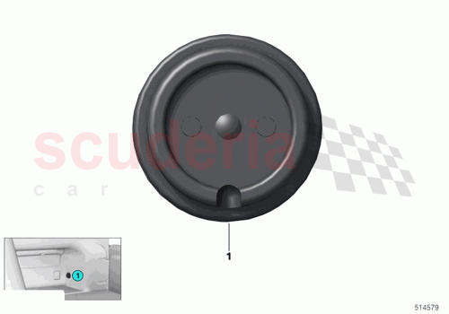 Part Diagram for Rolls Royce 61115A2C269