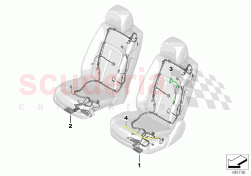 Part Diagram for Rolls Royce 61125A13908