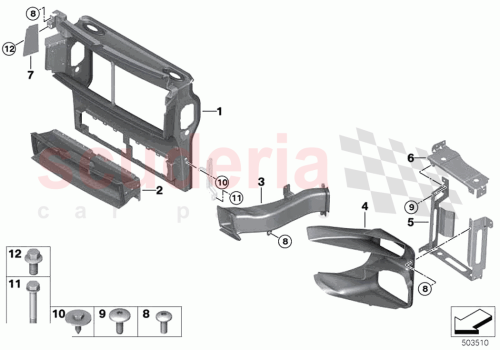 Part Diagram for Rolls Royce 51747450775
