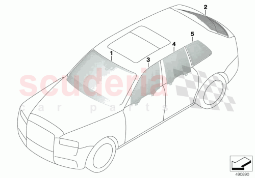 Part Diagram for Rolls Royce 51357448764