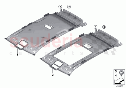 Part Diagram for Rolls Royce 51447474129