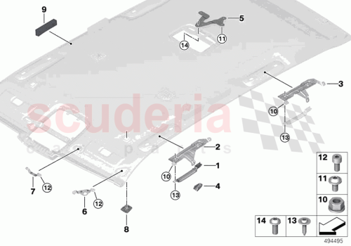 Part Diagram for Rolls Royce 07129909494