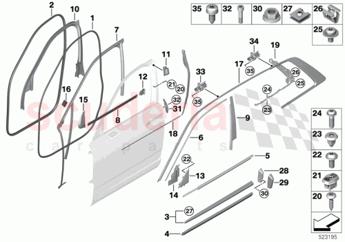 Part Diagram for Rolls Royce 51337177961