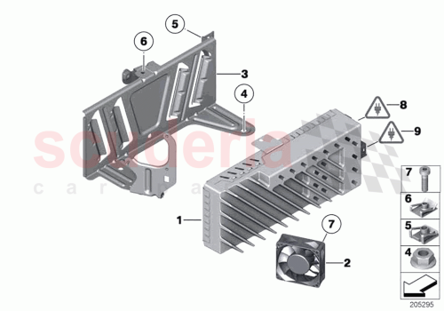 Part Diagram for Rolls Royce 65126832279