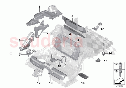Part Diagram for Rolls Royce 41127378492