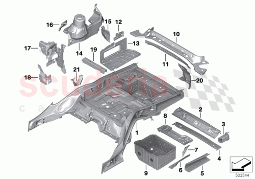 Part Diagram for Rolls Royce 41 00 7242647