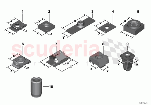 Part Diagram for Rolls Royce 54218195236