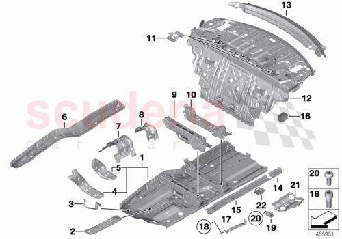 Part Diagram for Rolls Royce 51617348561