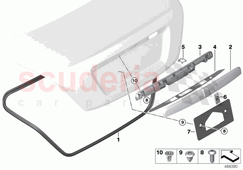 Part Diagram for Rolls Royce 51137442233