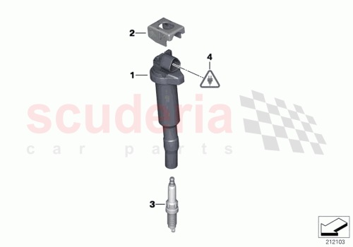 Part Diagram for Rolls Royce 12527519996