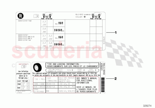 Part Diagram for Rolls Royce 71246882191