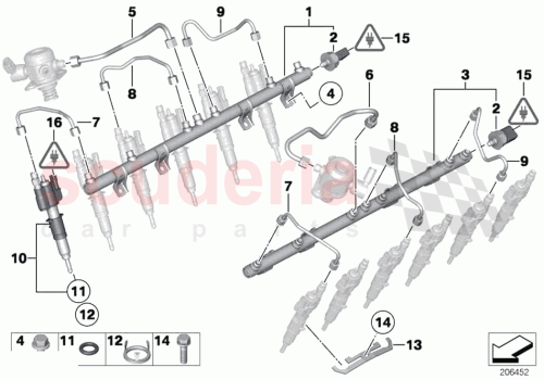 Part Diagram for Rolls Royce 13538648631