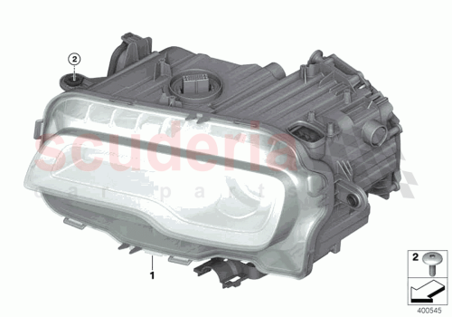Part Diagram for Rolls Royce 63129880103