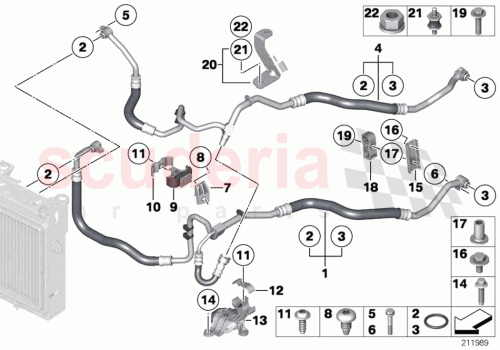 Part Diagram for Rolls Royce 17229468139