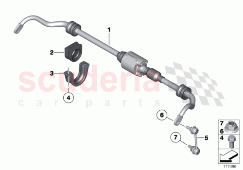 Part Diagram for Rolls Royce 37106869955