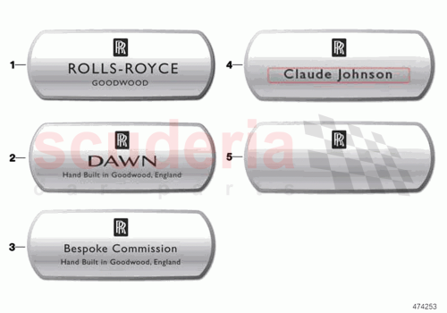 Part Diagram for Rolls Royce 51477371789