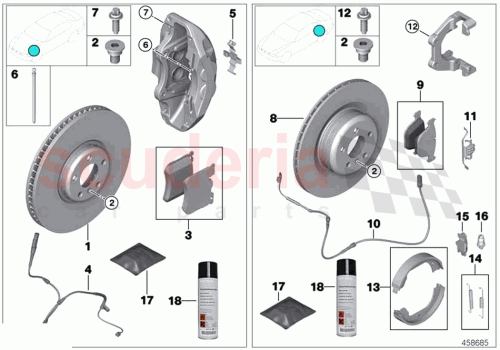Part Diagram for Rolls Royce 34416851437