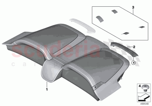 Part Diagram for Rolls Royce 54 34 9450129