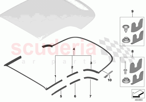 Part Diagram for Rolls Royce 54347440950