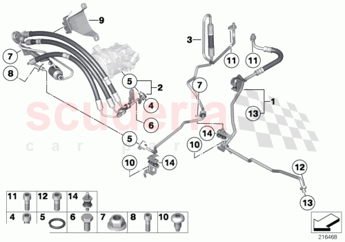 Part Diagram for Rolls Royce 32416854534