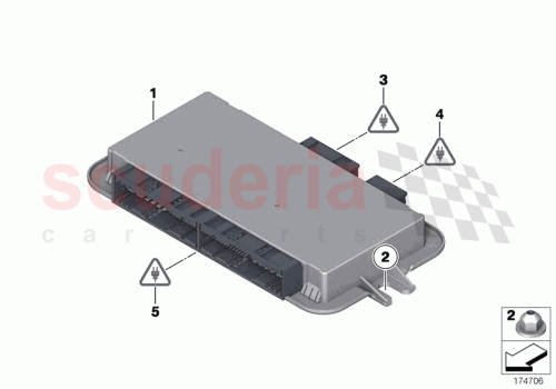 Part Diagram for Rolls Royce 61356992947